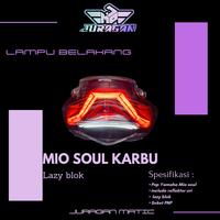 Gambar lampu belakang stoplamp Assy custom lazy blok Mio soul karbu dari Kios Silvi Elektronik undefined 3 Tokopedia