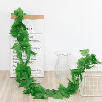 Gambar 2Pcs 210cm Artificial Grape Leaf Rattan Green Decorative Leaves Realistic Ivy Vine For Home Wedding Decor Fake Plastic Plants dari AGEN GROSIRR MITRA TOPIII undefined 4 Tokopedia