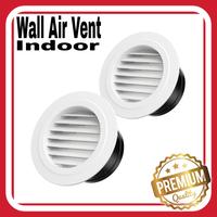 Gambar Wall Air Vent Plastic 3/4/5/6/8 Inch Grille Cover Fleksibel Ducting Ventilasi Udara Untuk Rumah MInimalis Modern Penutup Lubang Model Gril Plastik Udara AC Ran Kamar Mandi Kamar Tidur - 3 inch dari tuanyuzuha undefined 3 Tokopedia