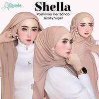 Gambar Shella Pashmina Inner Bando Karet Jersey Super Ovale Multi Style Jilbab Panjang Kerudung Muslim Instan dicuci dengan tangan saja vanes maron syal pasmina tencel spandex pashmina kaos black Mar!27 dari tursinaudi undefined 5 Tokopedia