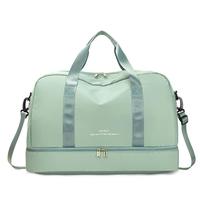 Gambar UM(1) Travel bag elegant tali panjang /TXL1015 Tas Gym Elegant oxford tebal double zipper/Tas hand carry cantik dari lekmelan undefined 5 Tokopedia