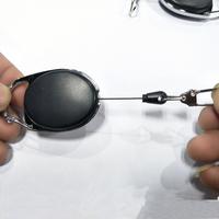Gambar Keeper Plastic Zinc Alloy Recoil Belt Name Tag Card ABS Keychain Chain Clips Retractable Pull Key Ring Badge Holder Badge Reel dari GROSIR MULYA PRIMA6193 undefined 5 Tokopedia