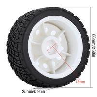 Gambar 4PCS 12mm Hex 67mm RC Car Rubber Tires Wheel Rim for 1/10 Rolly HPI WR8 HSP 94177 White WLtoys 1/14 144001 RC Car dari AGEN GROSIRR TEPUNG ROYCO709$ undefined 2 Tokopedia