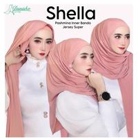 Gambar Shella Pashmina Inner Bando Karet Jersey Super Ovale Multi Style Jilbab Panjang Kerudung Muslim Instan dicuci dengan tangan saja vanes maron syal pasmina tencel spandex pashmina kaos black Mar!27 dari tursinaudi undefined 2 Tokopedia