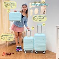 Gambar UM(1) Joshee Koper Original LOLLIPOP Series Cabin Size 14 16 20 Inch Koper Anak Travel Luggage Suitcase Ringan Study Tour Umroh Mudik dari lekmelan undefined 1 Tokopedia