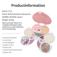 Gambar Makeup Gift Set for Women Full Kit All in One Box 26 Color Face Powder Eyeshadow Palette Lips Make up Brushe Highlighter Bronzer dari Harsyi Shop undefined 1 Tokopedia