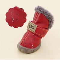Gambar Soft Pet Snow Boots Puppy Rain Snow Boots Warm Non Slip Winter Pet Dog Shoes Waterproof Plush/PU for 4Pcs/Set Winter dari GROOSIR FIRSAANYYAR TRRBARRU undefined 2 Tokopedia