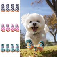 Gambar 4pcs/set Breathable Breathable Pet Dog Shoes Soft Anti-skid Puppy Mesh Shoes Wear-resistant Sandwich Mesh Hollow Dog Boots dari GROOSIR FIRSAANYYAR TRRBARRU undefined 2 Tokopedia