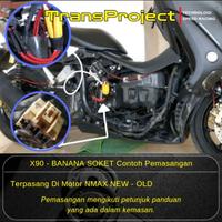 Gambar (Error Kode 12) Socket, Soket Spull Aerox 155 / All New NMAX / Lexi 125 , Socket konektor XT90 Spul Anti Error ii dari Yamaha Cengkareng undefined 4 Tokopedia