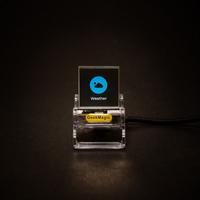 Gambar 3D Hologram Cube Display Smart Clock Lectronic Album USB Charging Smart Weather Station Plastic with Full Screen Gif Animation dari AGEN GROSIRR SIRSAK71913 undefined 2 Tokopedia