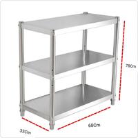 Gambar Rak Dapur Portable Stainless 3 Susun A825 dari kgjuutryrdd undefined 1 Tokopedia