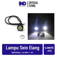 Gambar Lampu Sein-Sen-Dll Mata Elang-Eagle Eye 23 mm-23 mm Super Bright-Terang Diam Motor-Mobil Kuning-Putih-Merah-Biru 1 Pc dari cargerstore undefined 5 Tokopedia