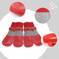 Gambar 4PCS Cute Waterproof Winter Dog Shoes Soft Sole Warm Dog Snow Shoes Adjustable Anti-Slip Puppy Boots for Small Dog Chihuahua dari GROSIRR AGEN PASHMINA7193 undefined 5 Tokopedia