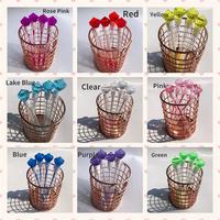 Gambar 10 pcs Big Diamond Lash Brush Disposable Eyelash Brush Spoolie Mascara Wand In Tube dari GROSIR MOTIF CINXIN PEMATA72893 undefined 2 Tokopedia