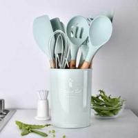 Gambar SALE !!! [COD] SET ALAT PERLENGKAPAN MASAK DAPUR RUMAH TANGGA LENGKAP SENDOK SAYUR SPATULA SILICON SILICONE 9 PCS REUSABLE HAMPERS KADO HANTARAN NATAL LEBARAN TAHUN BARU GIFT NIKAHAN PERNIKAHAN WEDDING PREMIUM UNIK MURAH AESTHETIC ESTETIK READYY dari TOKO OKEE 1 undefined 2 Tokopedia
