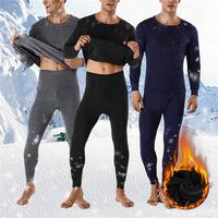 Gambar Winter Men Thermal Underwear Set Soft Fleece-Lined Warm Panels Long Johns Top & Bottom Set Thermo Clothing Pajamas dari GROSIR SINERGIMITRA TERRBARRRRU undefined 2 Tokopedia