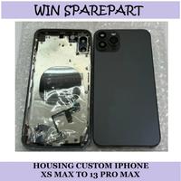 Gambar TERLARIS (JONIES) HOUSING CUSTOM IPHONE XS MAX TO 13 PRO MAX FULLSET / CASING FULLSET / CASING 1 SET NEW PRODUCT Langsung Proses dari KUBA STORE ID undefined 4 Tokopedia