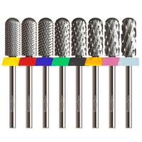 Gambar MagiBling Super Cut Small Barrel Nail Drill Bits Tungsten Carbide Upward Teeth Cuticle Hard Gel Polishing Removal Tools 3/32'' dari Yulis tiyawati61 undefined 1 Tokopedia