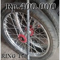 Gambar 1 SET RODA GEROBAK RING 17+AS TINGGAL PASANG SAJA BEST SELLER dari Menarik Rohman undefined 5 Tokopedia