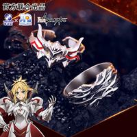 Gambar [Fate Apocrypha] Anime Ring 925 sterling silver Mordred Red Saber Fate Grand Order FGO Action Figure Action Figure Gift dari Renico shop undefined 1 Tokopedia