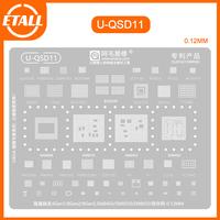 Gambar Amaoe BGA Reballing Stencil U-QSD11 for Qualcomm Snapdragon chip 6Gen1 8Gen2-3 SM6450 SM8550 8650  Planting Tin Steel Stencils dari kencoOfficial undefined 1 Tokopedia