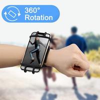 Gambar 360 Degree Rotation Sports Running Armband Cell Phone Holder Case Universal Wristband Phone Mount for 4 to 6.5 inch Smartphones dari maoristore undefined 4 Tokopedia
