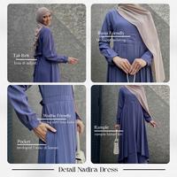 Gambar LEA - NADIRA DRESS NEW PREMIUM WOLLYCREPE dari tantan nugr undefined 4 Tokopedia