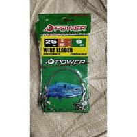 Gambar WAJIB PUNYA ! SELING PANCING / NEKLIN / WIRE LEADER STAINLESS STELL ISI 6PCS ORI - 12inchi / 25lbs  dari ALAT PANCING FULLSET undefined 2 Tokopedia