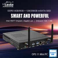 Gambar JINGSHA Computer OPS Mini PC Core i3 i5 i7 Processor DDR3 8G 128GB 256GB SSD Windows 10 Linux Gaming Desktop Computer , Gamer PC dari Konter Andika undefined 1 Tokopedia