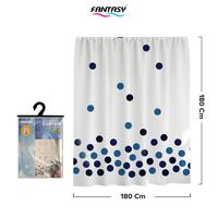 Gambar Fantasy Window Curtain & Shower Curtain 180 x 180 cm Kain Textile Polyester Hordeng Tirai Jendela dan Kamar Mandi Water Repellent Anti Jamur Curtain untuk Jendela Hordeng Murah Gorden Murah TP300 dari SabrinaSp09 undefined 3 Tokopedia
