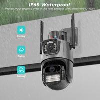 Gambar terBaik- UNIG IP Camera CCTV 8MP 4K Dual Lens Outdoor Kamera Wifi Outdoor Waterproof Auto Tracking 360 Derajat Camera dari juanalfaro undefined 3 Tokopedia