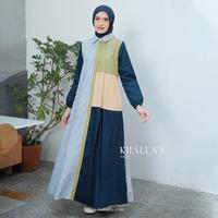 Gambar READY STOCK SYLLA Khaluna Dress Daily Cantik Busui Casual Elegan Kekinian - Garnet, S dari tantan nugr undefined 2 Tokopedia