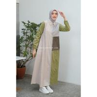 Gambar READY STOCK SYLLA Khaluna Dress Daily Cantik Busui Casual Elegan Kekinian - Garnet, S dari tantan nugr undefined 3 Tokopedia