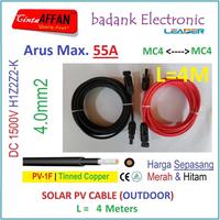 Gambar [Mc4 --- Mc4] Pv Cable 1500V H1Z2Z2-K 4Mm2 Tinned Copper L=4 Meter Terbaru dari ISMAILJAYA STORE undefined 1 Tokopedia