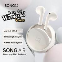 Gambar Awesome Design SONGX 08 TWS Bluetooth Headset Sport Wireless Earphone - Black dari MAXI BSG OFFICIAL undefined 1 Tokopedia