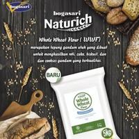 Gambar Tepung Gandum Utuh Whole Wheat Flour (Wwf) Bogasari Naturich 5Kg dari giatrigait undefined 3 Tokopedia