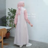 Gambar READY STOCK SYLLA Khaluna Dress Daily Cantik Busui Casual Elegan Kekinian - Garnet, S dari tantan nugr undefined 1 Tokopedia