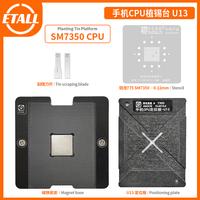 Gambar Amaoe U13 SM7350 BGA Reballing Stencil Template Station Kits for Snapdragon 775 CPU Magnetic IC Chip Solder Tin Planting Net dari binalu store undefined 1 Tokopedia