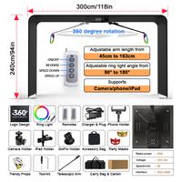 Gambar Selfie Overhead 360 Photo Booth Machine Video With Truss Frame for 7-10 Peoples with Custom Logo and Ring Light for Events Party dari karmin dodol edan undefined 3 Tokopedia