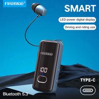 Gambar Fineblue F580 Bluetooth V5.3 Wireless Earphone Retractable wire Portable Headset in lotus to phone Sport Run Headphone K55 F520 dari ErikaaaMudayatii#38 undefined 3 Tokopedia