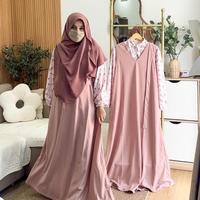 Gambar Fanisa Dress Satu Set Ootd One Set Hijab Style Kemeja & Overall Atasan Wanita Muslim Gamis Nyaman Baju Setelan Panjang dari Celia Noan undefined 1 Tokopedia