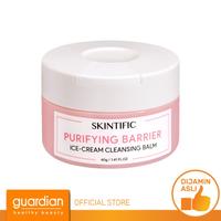 Gambar okeCantik- SKINTIFIC Purifying Barrier Ice Cream Cleansing Balm dari Glow Charm21 undefined 1 Tokopedia