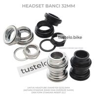 Gambar Headset Banci 32mm Komstir Sepeda Jadul Tanggung 32.5mm antara Standar dan Oversize dari Jadakey undefined 1 Tokopedia