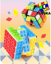 Gambar Rubik 3x3 Fanxin Building Blocks Lego Cube 3x3 ORI Viral dari kamil stroe undefined 3 Tokopedia
