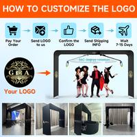 Gambar Overhead 360 Photo Booth Rotating Machines for Parties Events with Truss Top Spinner Custom Logo Selfie Video Booths for 7-10ppl dari karmin dodol edan undefined 2 Tokopedia
