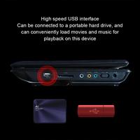 Gambar Portable DVD Player With Screen 9 Inches Built-in Stereo Speakers TV Function Built-in Stereo Dark blue EU dari iibbuukkaasdiiaahhhh undefined 3 Tokopedia