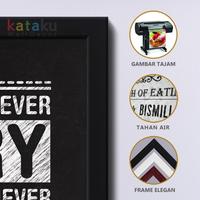 Gambar Poster Typografi Inspiratif : If You Never Try, You'Ll Never Know dari Iconic Concept undefined 3 Tokopedia