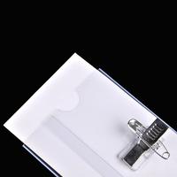 Gambar 10pcs Safety Pin Clip Transparent Brooch ID Card Holder for Business Office Conference Employees Name Pass Credentials Tag Badge dari Omoh sibama64 undefined 4 Tokopedia
