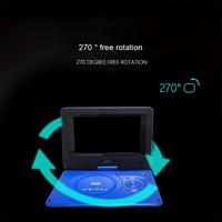 Gambar Portable DVD Player With Screen 9 Inches Built-in Stereo Speakers TV Function Built-in Stereo Dark blue EU dari iibbuukkaasdiiaahhhh undefined 5 Tokopedia