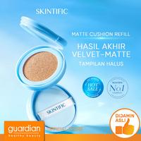 Gambar SKINTIFIC - Perfect Stay Velvet Matte Cushion Refill 11Ml - 01 Vanilla dari Guardian Official Store undefined 2 Tokopedia